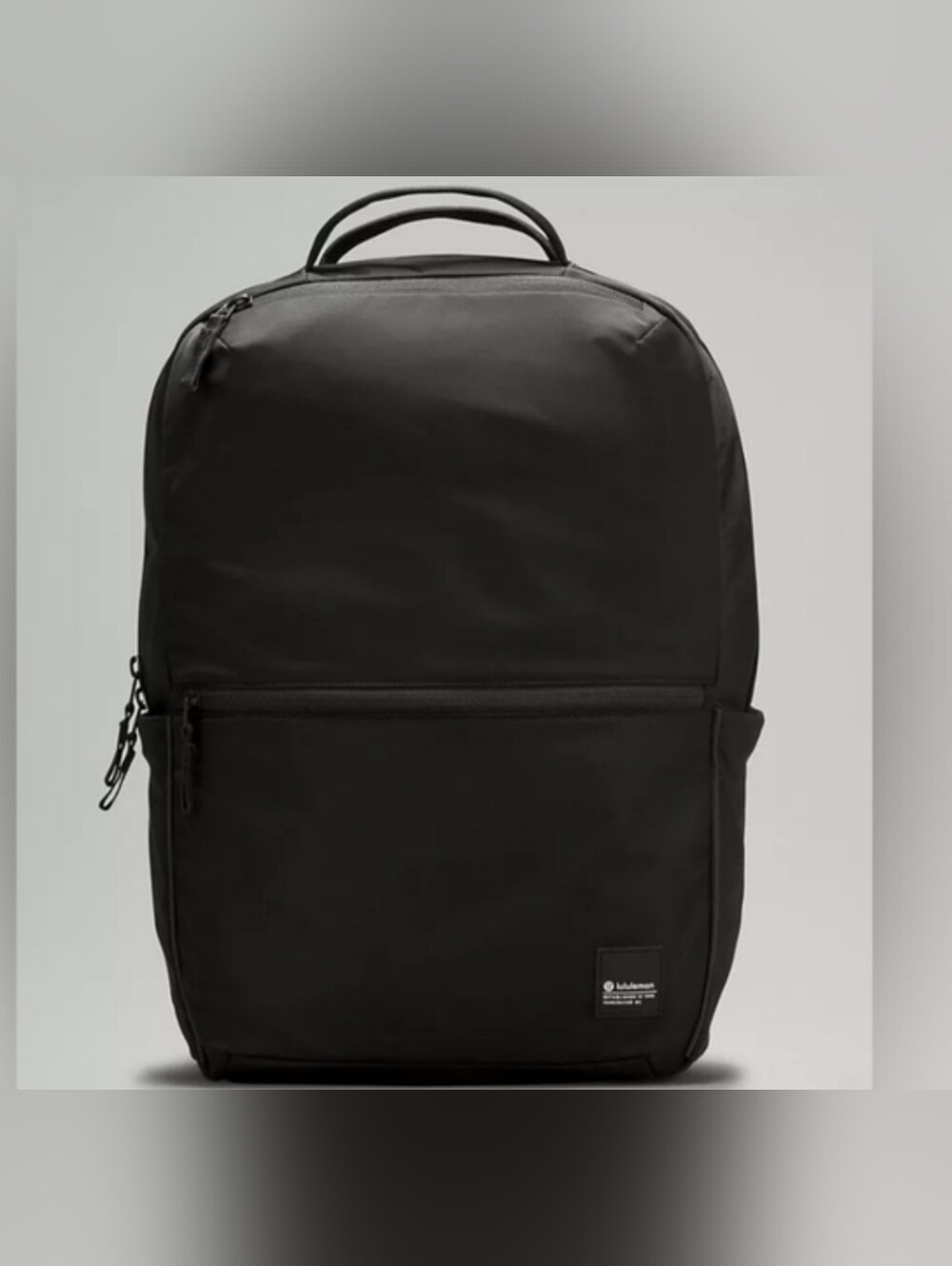 NWT Lululemon Double Zip Backpack 22L (Black Interior)